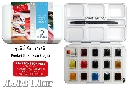 ชุดสีน้ำก้อน 12+3สี Pocket Box (van Gogh)