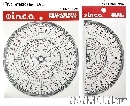 ไม้โปรแทรกเตอร์ inca 15cm [ครึ่งวงกลม,วงกลม]